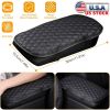 Car Armrest Pad Cover PU Leather Auto Center Console Seat Box Cover Protector Car Accessories Armrest Cushion Pad Fit For Vehicle SUV Truck Car