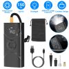 Car Tire Inflator Pump Portable Car Air Compressor 6000mAh Wireless Electric Air Pump 150 PSI with LED Light