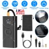 Car Tire Inflator Pump Portable Car Air Compressor 6000mAh Wireless Electric Air Pump 150 PSI with LED Light
