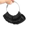 Ring Size Stick Mandrel Finger Gauges Ring Sizer Kit Ring Measuring Tool US Size 0-15