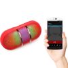 Ultra-Portable Rainbow LED Wireless Speaker - Red