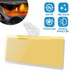 2 IN 1 Anti-Glare Auto Sun Visor Day Night Driving HD Clip Sun Shield Blocker Anti Dazzle UV-Filtering Shading Mirror