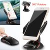 Car Phone Holder Washable Strong Sticky Gel Pad Adjustable Dashboard Phone Mount Cradle for iPhone XS 8 7 Plus Samsung S9