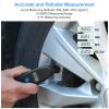 Auto Digital Tire Pressure Gauge 100 PSI 4 Settings Measuring Accuracy with LCD Display Universal Fit