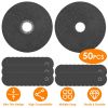 50 Pack 4.5" x 0.04" x 7/8" Cut Off Wheels Metal Stainless Steel Cutting Discs Grinding Discs for Angle Grinder Handheld Grinder Die Grinder
