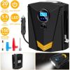 Tire Inflator 12V DC 100W 150PSI Digital Tire Pump w/LCD Display Electric Air Compressor Pump 20L/Min Air Flow