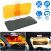 Sun Visor Extender for car 2 in 1 Anti-glare Driving Visor with Adjustable View Angles Day Night Automobile Sun Anti-UV Block Visor for Clearer Vision