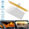 2 IN 1 Anti-Glare Auto Sun Visor Day Night Driving HD Clip Sun Shield Blocker Anti Dazzle UV-Filtering Shading Mirror