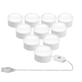 LED Vanity Mirror Lights Kit 6500k Dimmable Makeup Mirror Lights for Vanity Table Bathroom Dressing Room