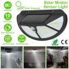 Wall Solar Powered Lights Outdoor 102 LEDs IP65 Waterproof Solar Lamps Motion Sensor Illumination Garage Lights For Garden Front Door Porch