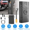 Car Tire Inflator Pump Portable Car Air Compressor 6000mAh Wireless Electric Air Pump 150 PSI with LED Light