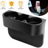 Car Seam Cup Holder Seat Gap Wedge Drink Storage Organizer Console Side Pocket Mount Stand For Pen Phone Bottle Sunglasses