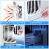 Portable Air Conditioner Fan Evaporative Humidifier 3 Speed Spray Personal Cold Mist Air Cooler Desk Table Fan Water Tank Night Light Adjustable Angel