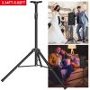 Pa Speaker Tripod Stand Heavy Duty Height Extendable Adjustable Pole Mount Rack w/ 132LBS Max Load
