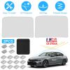UV Protection Sunshade Roof Fit For Tesla Model Y Sunroof Window Installation Heat Blocking Anti-Sag Sunroof Shade Foldable Portable UV Reflector Fit