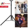 Pa Speaker Tripod Stand Heavy Duty Height Extendable Adjustable Pole Mount Rack w/ 132LBS Max Load
