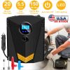 Tire Inflator 12V DC 100W 150PSI Digital Tire Pump w/LCD Display Electric Air Compressor Pump 20L/Min Air Flow