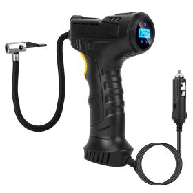 Portable Car Tire Inflator DC 12V Digital Car Air Pump Compressor Electric Air Pump w/LED Light 150PSI (Option: CarTireAirPump)