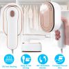 1000W Portable Handheld Steamer for Hang Flat Ironing Travel Garment Steamer with 180° Rotatable Handle 10S Fast Heating Clothing Wrinkles Remover for