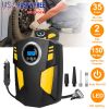 Portable Car Tire Inflator DC 12V Digital Car Air Pump Compressor Electric Air Pump w/LED Light 150PSI
