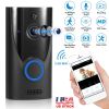 WiFi Video Doorbell Wireless Door Bell 720P HD WiFi Security Camera w/ Two-way Talk PIR Motion Detection IR Night Vision Home Security Camcorder Offic