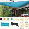 Shade Sail Patio Cover Shade Canopy Camping Sail Awning Sail Sunscreen Shelter Triangle Cover For Kindergarten Playground Outdoor